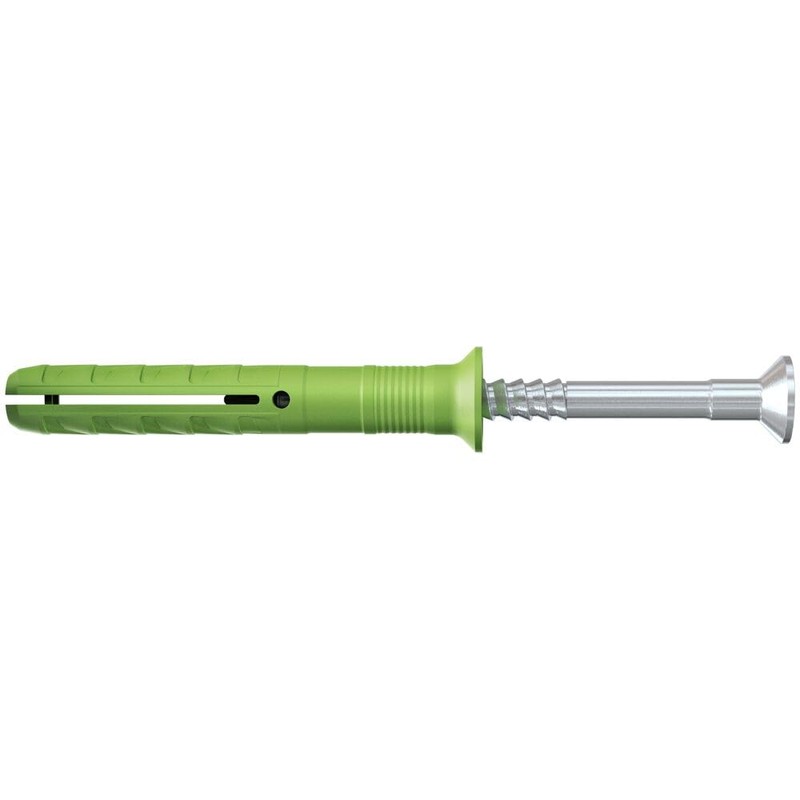 fischer Nail Dowels 6 x 80/50 S Green, High-Quality Nylon
