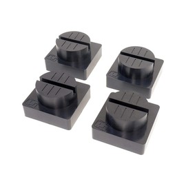 QuickJack Round Heavy Duty Urethane Pinch-Weld Pucks Set of Four Secure Pinch Weld Rails/Compatiable W/All Models