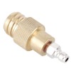 Simlug Soda Adapter, TR21-4 Male Thread Brass Soda Water Adapter