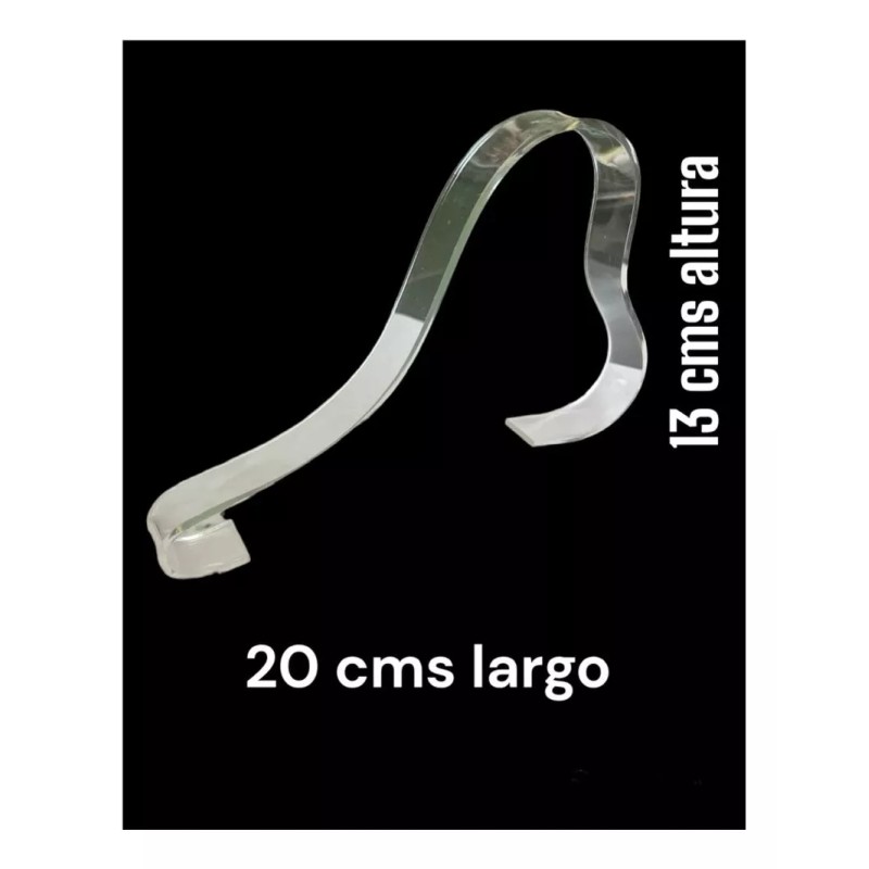 Exhivit Exhibidor Interno P/zapato, Acrilico Paq-10 Piezas