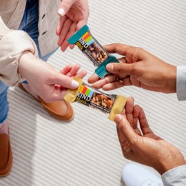 KIND KIND Bar Minis, Variety Pack, Dark Chocolate Nuts and Sea Salt, Caramel Almond Sea Salt, Dark Chocolate Cherry Cashew Healthy Snacks, Gluten Free, Low Calorie Snacks, Low Sugar, 30 Count