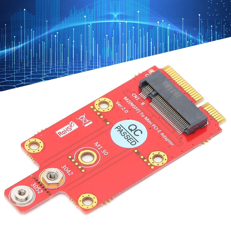 Fdit -PCI Express Adapter for Desktop PC Network, M.2 NGFF