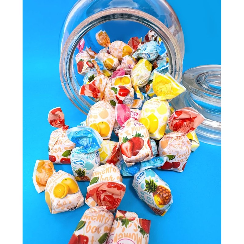 SweetGourmet Arcor Fruit Filled Assorted Bon Bon Hard Candy |