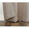 Sun Zero Easton Blackout Energy Efficient Grommet Curtain Panel, 40"