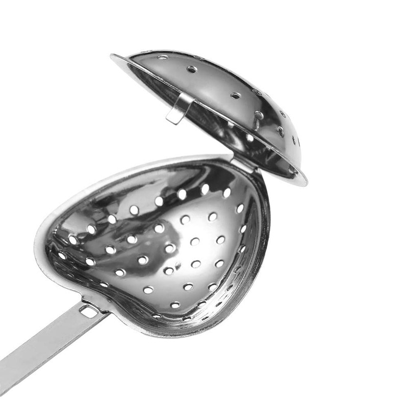 Tea Infuser for Loose Tea, Stainless Steel Heart Shaped Tea