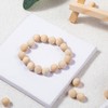 100PCS Round Wooden Balls for Crafts, Unfinished Natural Wood Balls