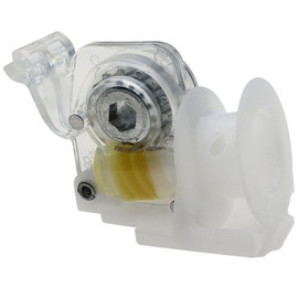 safycaby 1 PCS Tilt Mechanism for Hexagonal Rod Horizontal Blinds Pre-Corded Low Profile Cord Tilt Control 1/4 "Hexagonal Hole