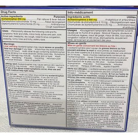 Neo Citran Total Cold Night Ex, 10 count