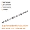sourcing map 1 Piece Twist Drill Bit High-Speed Steel Extra