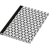 RNKVERLAG 46748 Notebook "Black & White Flowers" in DIN A5