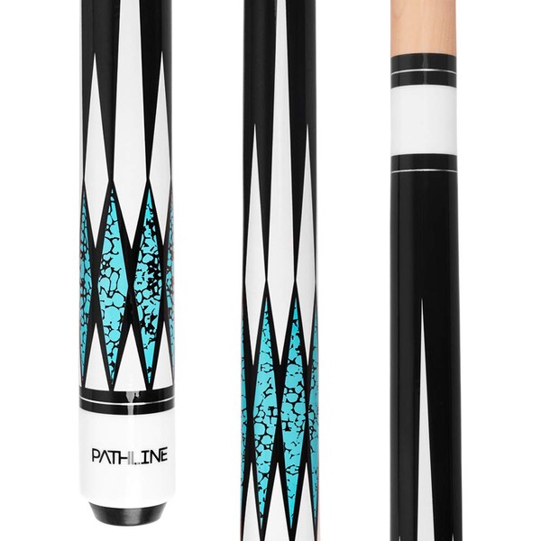 Pathline Pool Cue Stick - 58 inch Canadian Maple Billiard