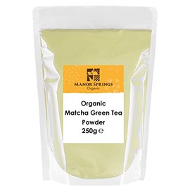 Organic Matcha Green Tea Powder 250g by Manor Springs Organic