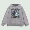 Valley Dreams Skeleton Rider Graphic Hoodie 100% Cotton US Warehouse