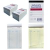 Julysgift Sales Order Book,20 Pack, 2-Part, Carbonless, White/Canary, 3.5 x