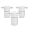 stonylab PTFE Stopper with Handle, 3 Pack Sizes 29# Lab
