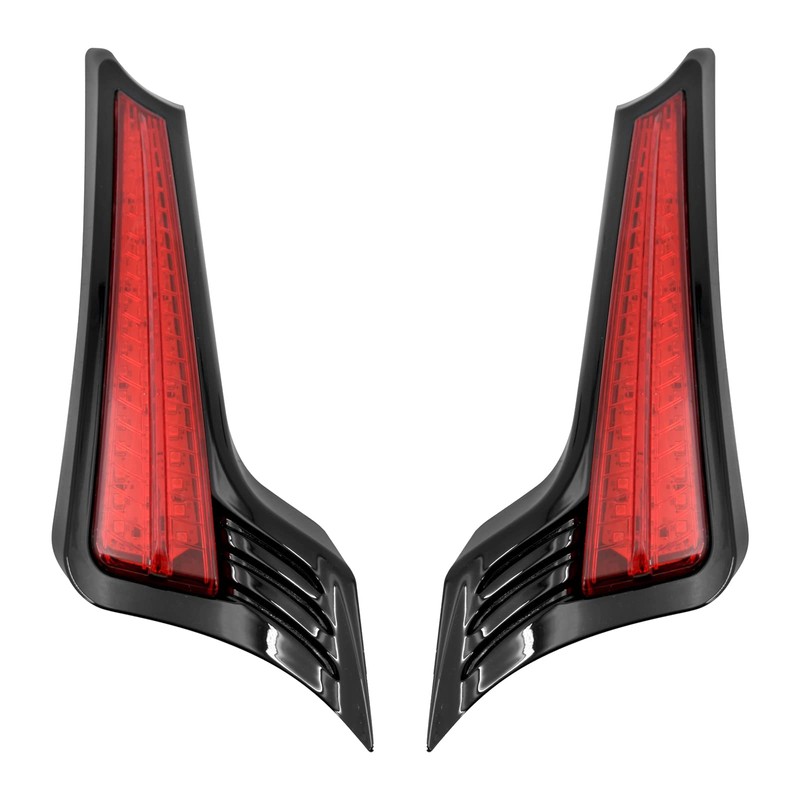motosikleta Motorcycle Rear Fender LED Filler Panel Lights with Turn
