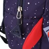 Kids Backpack Cartoon Spaceman Style Anti Lost Rope Large Capacity
