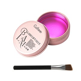 Lash Lift Glue Balm Eyelash & Eyebrow Perm Glue 0.71Oz/20G Eyelash Lift Adhesive Strong Sticky Lash Glue Balm for Lifting and Nourishing Brow Lamination Fruity Scent