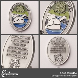 Coins For Anything, Inc Coins For Anything, Inc Serenity Prayer Commemorative Coin