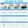 NZDWZDN White Tub and Tile Paint, 17.6oz Tub and Tile