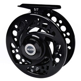 Fly Fishing Reel Fly Reels - CNC Machined Aluminium Alloy Body - Large Arbor Spool