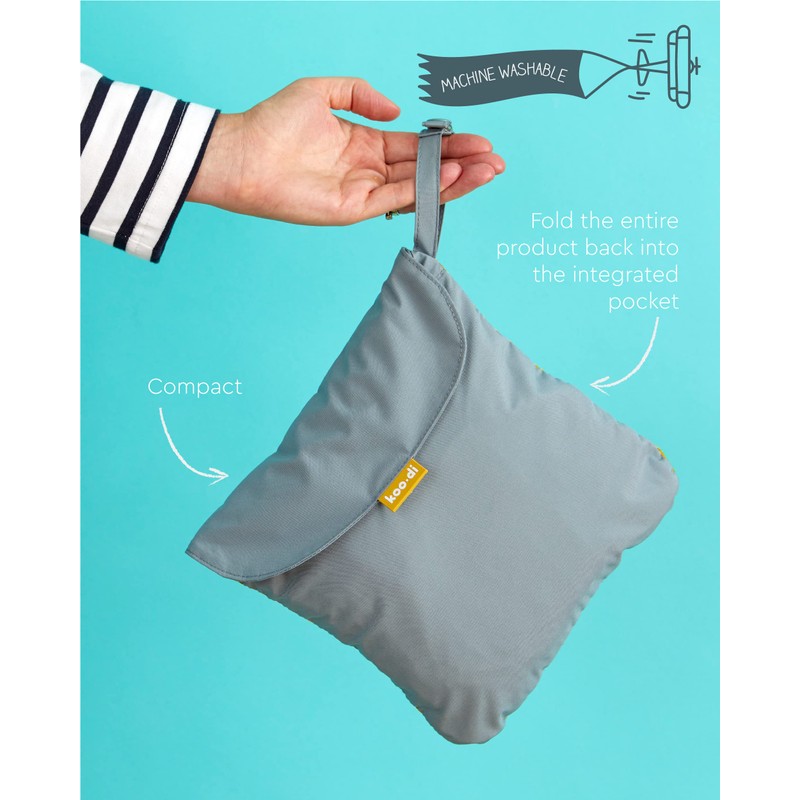 Koo-di Splish Splosh Universal Rain Cover for Single Pushchair |
