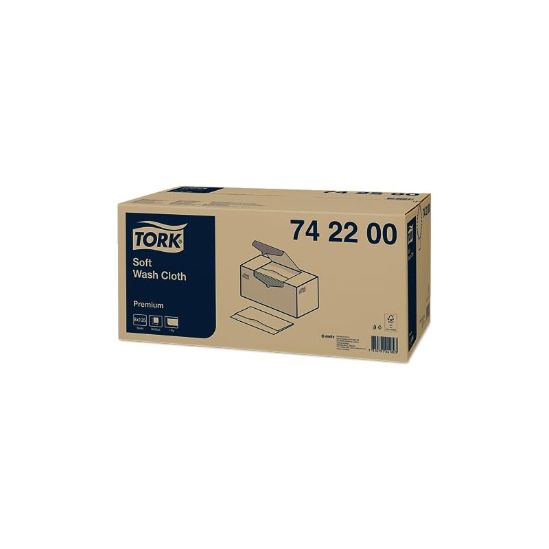Tork Tork Premium Disposable Wash Cloths, Extra Soft - absorbent,