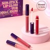 12 Colors Matte Liquid Lipstick Set Long Lasting Waterproof Non