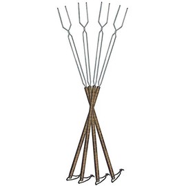 Rome Big Stick Hot Dog Forks, Pack of 4