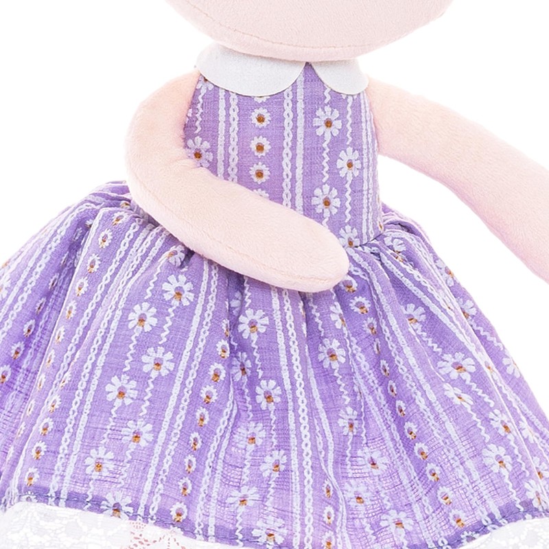 Gloveleya Baby Girl Gifts Soft Plush Doll – Lavender Daisies