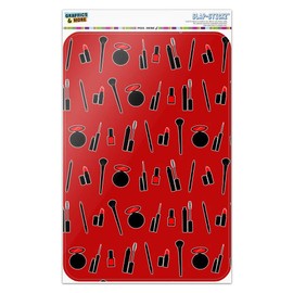 GRAPHICS & MORE Makeup Lipstick Mascara Eyeliner Pattern Home Business Office Sign