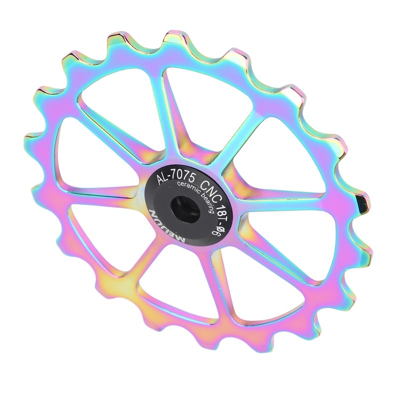 18T Guide Roller Bicycle Rear Derailleur Pulley Wheels for Road