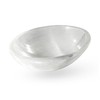 NKlaus Natural Selenite Bowl Oval 10 x 7 cm Gemstone