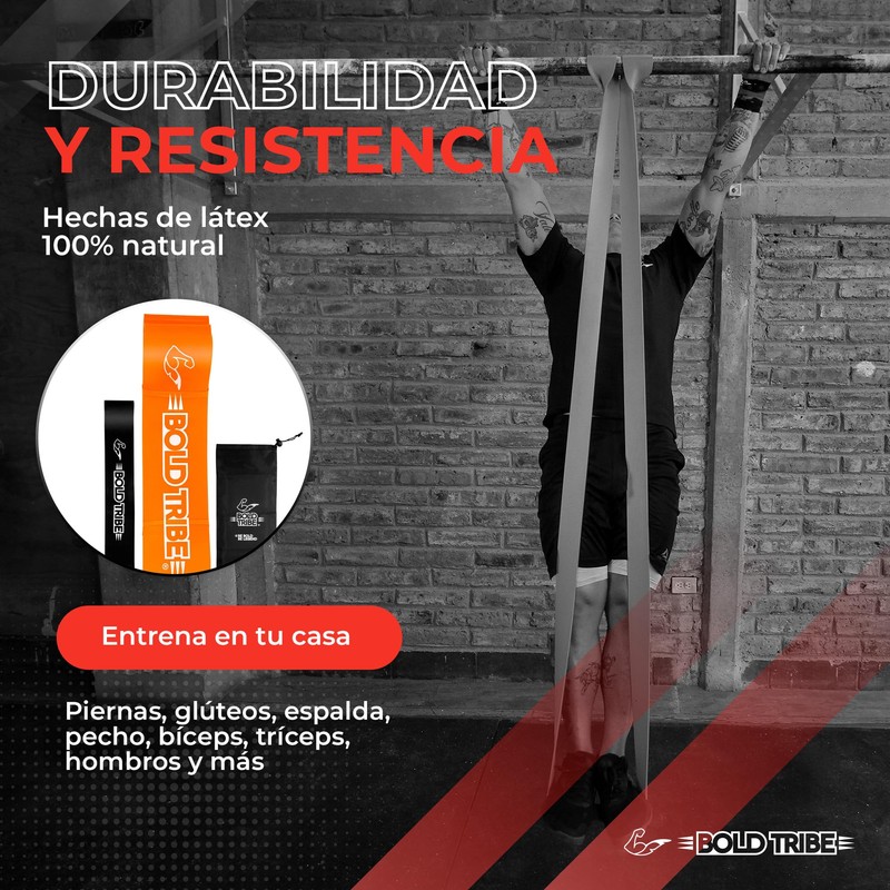BOLD TRIBE Liga de Resistencia Naranja No. 6 - Banda