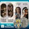 The Immaculate Heart of Mary Christian Challenge Coin Jesus Bible