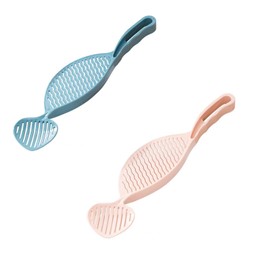 NentMent 2 Pack Stirring Rice Washer Kitchen Gadgets Utensils Rice Drainer Washing Water Filter Baffle Tool Food Strainers for Sushi Making Grapes Beans Vegetables Fruits Blueberry