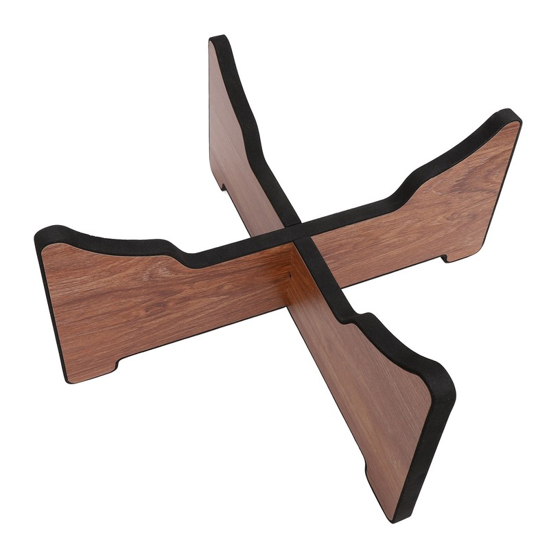 Ethereal Drum Bracket Stable Support Exquisite Wooden Tongue Drum Stand