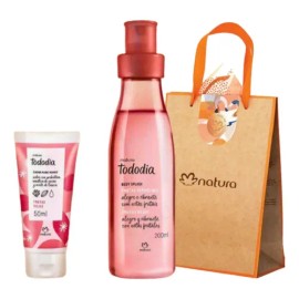 Set Frutos Rojos Tododia Body Splash Para Mujer + Crema Mano