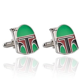 Boba Fett-Inspired Cufflinks – Sci-Fi Themed Accessories for Fans