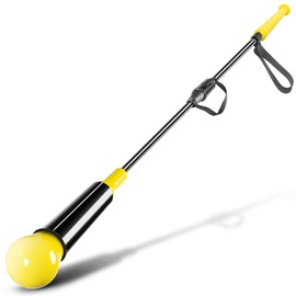 PLAYAPUT Hitting Trainer for Baseball and Softball, 52" Baseball Hitting Stick Practice Swing,Hitting,Batting,Easy Set Up & Take Down Swing Trainer Great for One-On-One Coaching Training Equipment