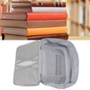 Fireproof Waterproof Document File Organizer Box Portable Home Travel Safe