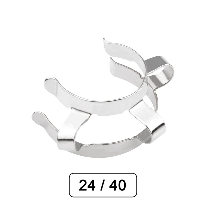 stonylab Metal Joint Clips, 5 pcs 24 mm Lab Keck