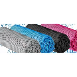 Toalla Deportiva de Enfriamiento Refrescante, Toallas Gimnasio de Hielo Fría Instantánea, Ejercicios De Secado Rápido Microfibras Toalla de