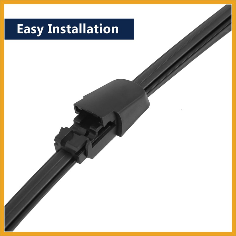 Partuto Rear Windshield Wiper Blade Arm Set 335mm 13 Inch