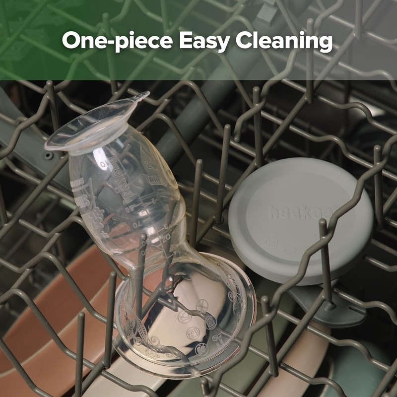 haakaa - Extractor de leche manual y tapa de silicona