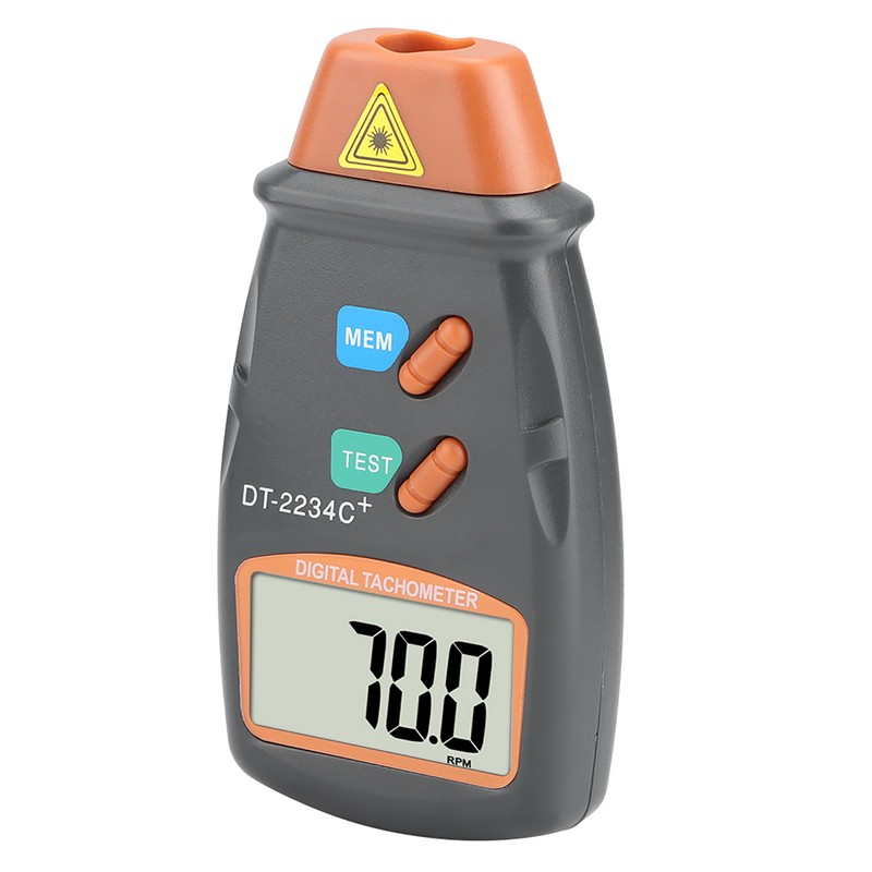 Digital Handheld Laser Tachometer Non Contact RPM Tester Speed Meter