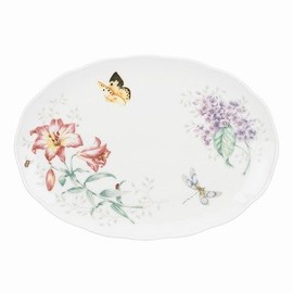 Butterfly Meadow Oval Plate Platter