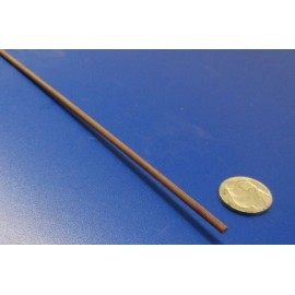 Micarta Phenolic Micarta LE Linen Rods .125" (1/8) Diameter x 12" Long, 4 Pack