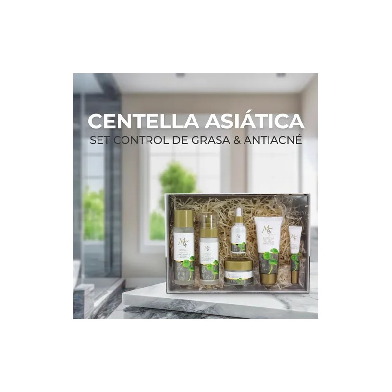 Set Facial 6 en 1 Mc Life con Centella Asiática