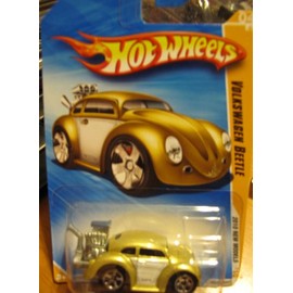 Hot Wheels 2010 New Models Volkswagen Beetle GOLD #004